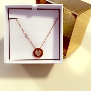 Michael Kors heart necklace